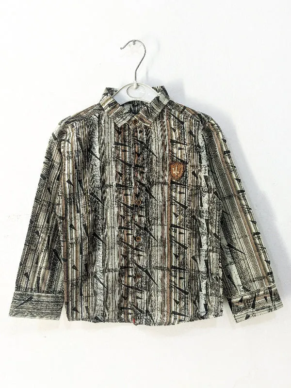3Yrs - 13Yrs Dark Brown Casual Shirt for Boys BFS05