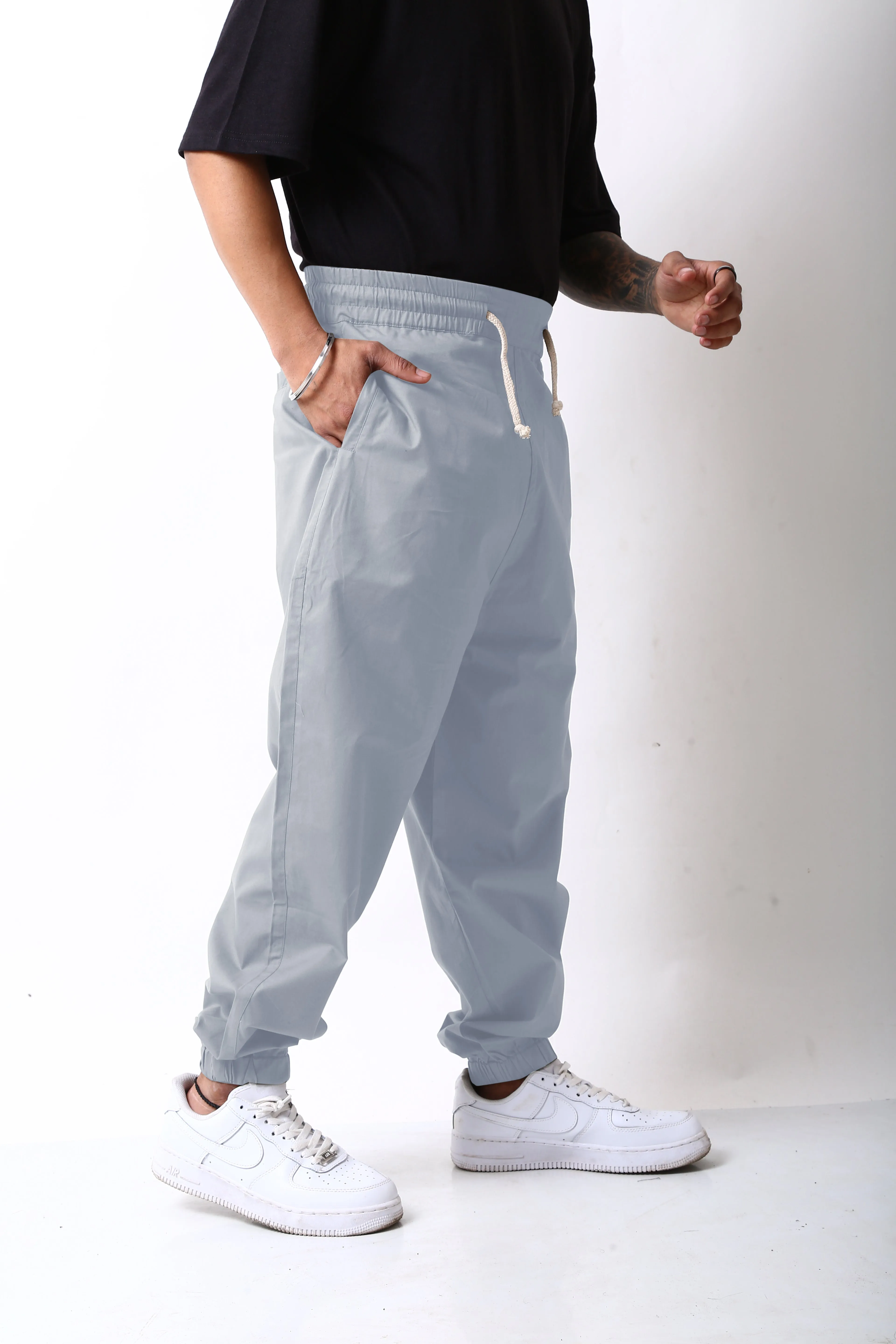 Aqua Blue Urban Parachute Pants