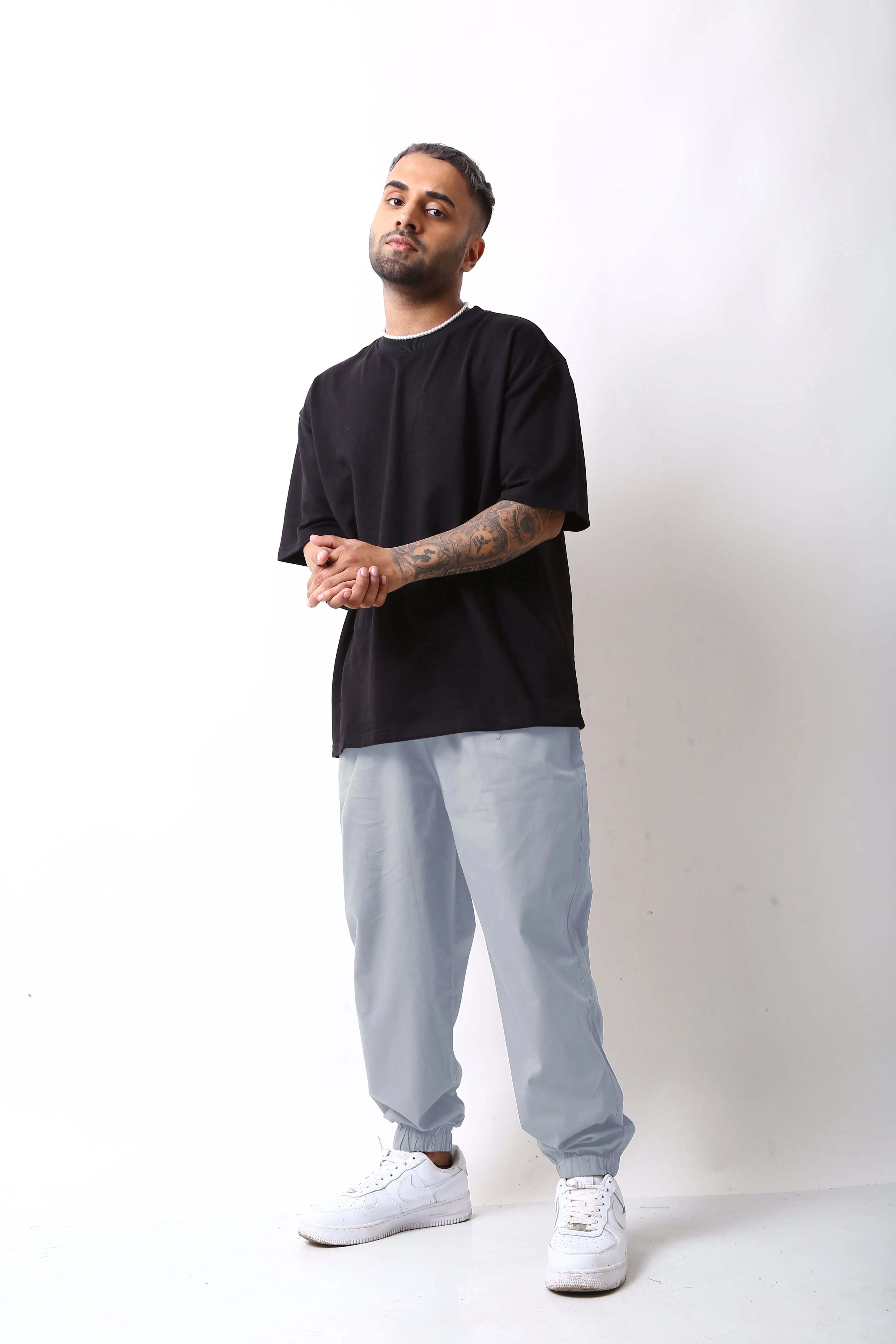 Aqua Blue Urban Parachute Pants
