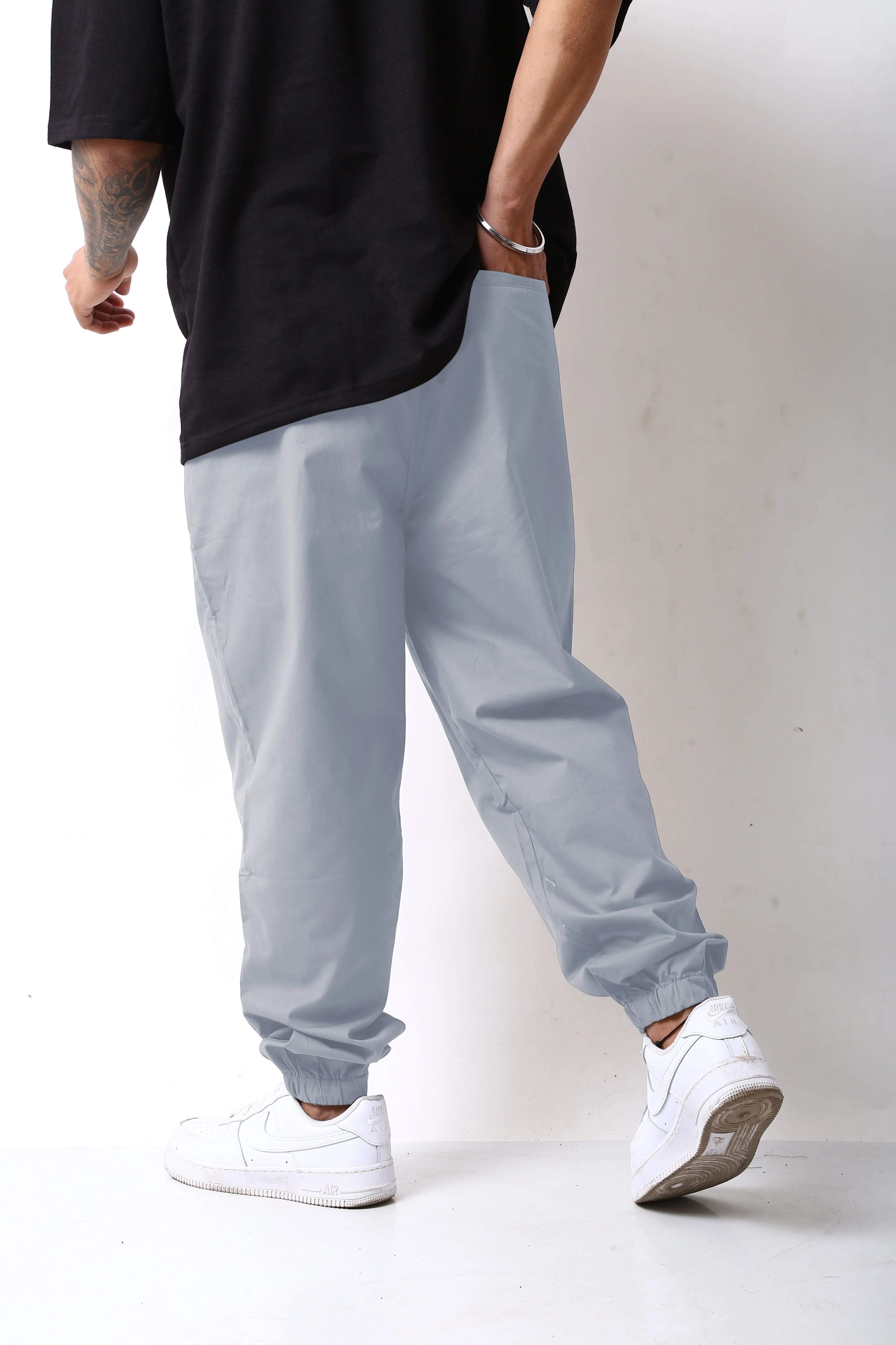 Aqua Blue Urban Parachute Pants