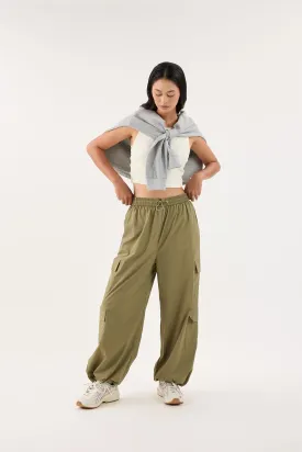 Army Green Cargo Pants