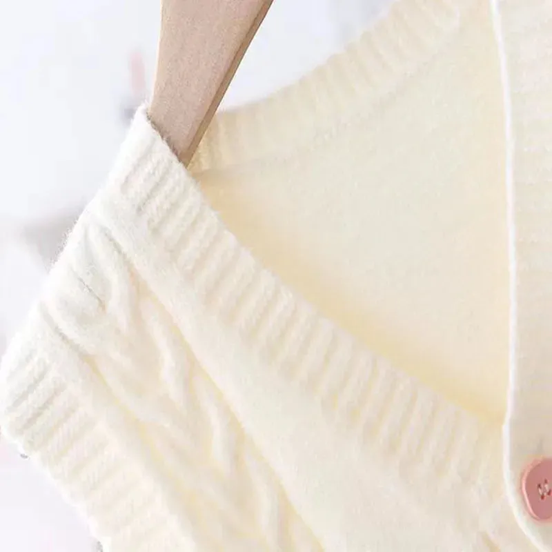 Baby Girls Knitted Vests Sleeveless Pullovers Tops Toddler Soft Cotton Waistcoats Warm Sweaters Woolen Newborn Clothes GY03093