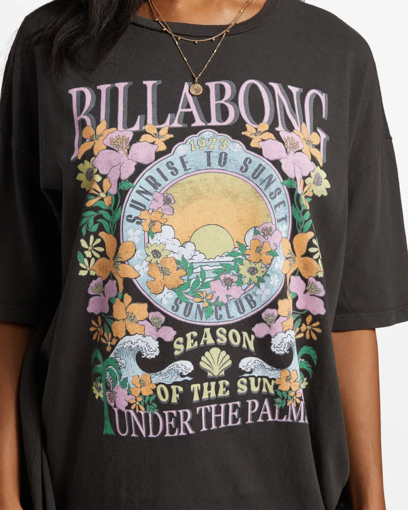 Billabong Under The Palms Tee-Off Black