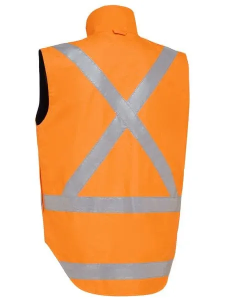 Bisley X Taped 4 in 1 Rain Jacket (BJ6974XT)-Rail Orange