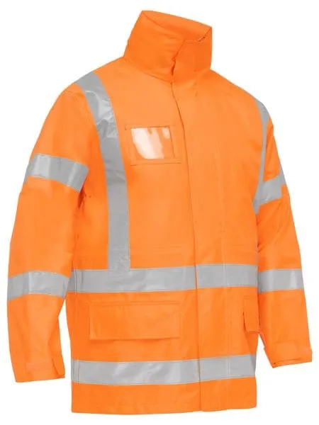 Bisley X Taped 4 in 1 Rain Jacket (BJ6974XT)-Rail Orange