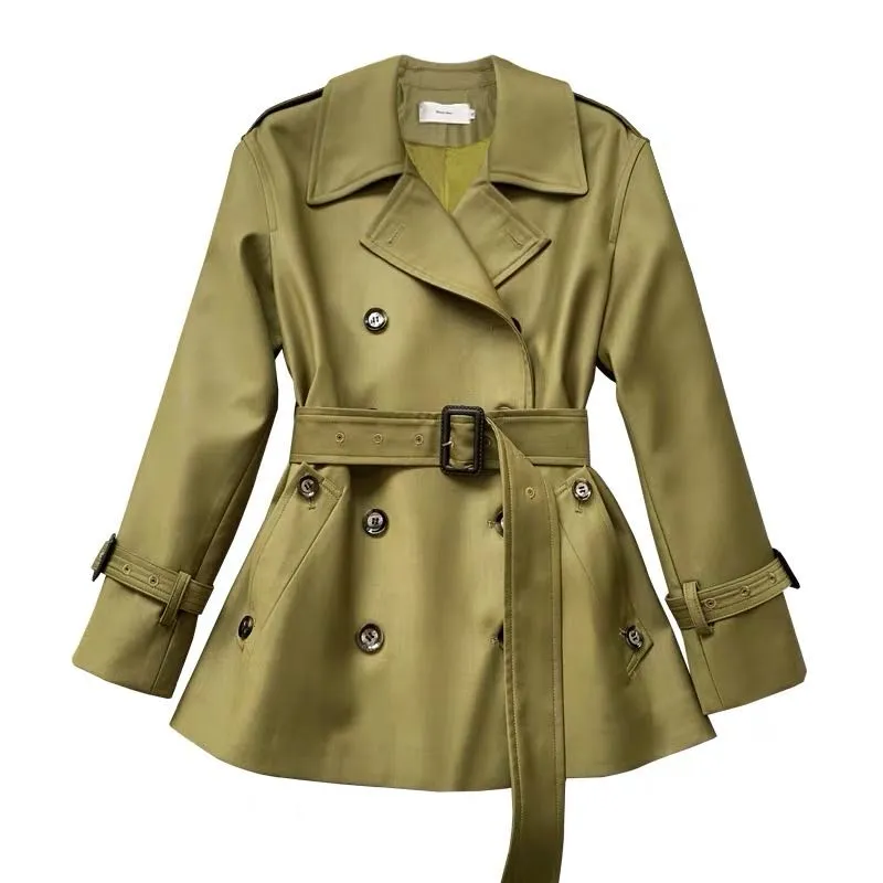 Brisbane Pea Classic Trench Coat