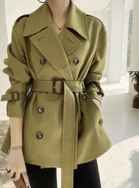 Brisbane Pea Classic Trench Coat