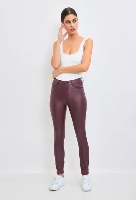 Burgundy Pu Jean