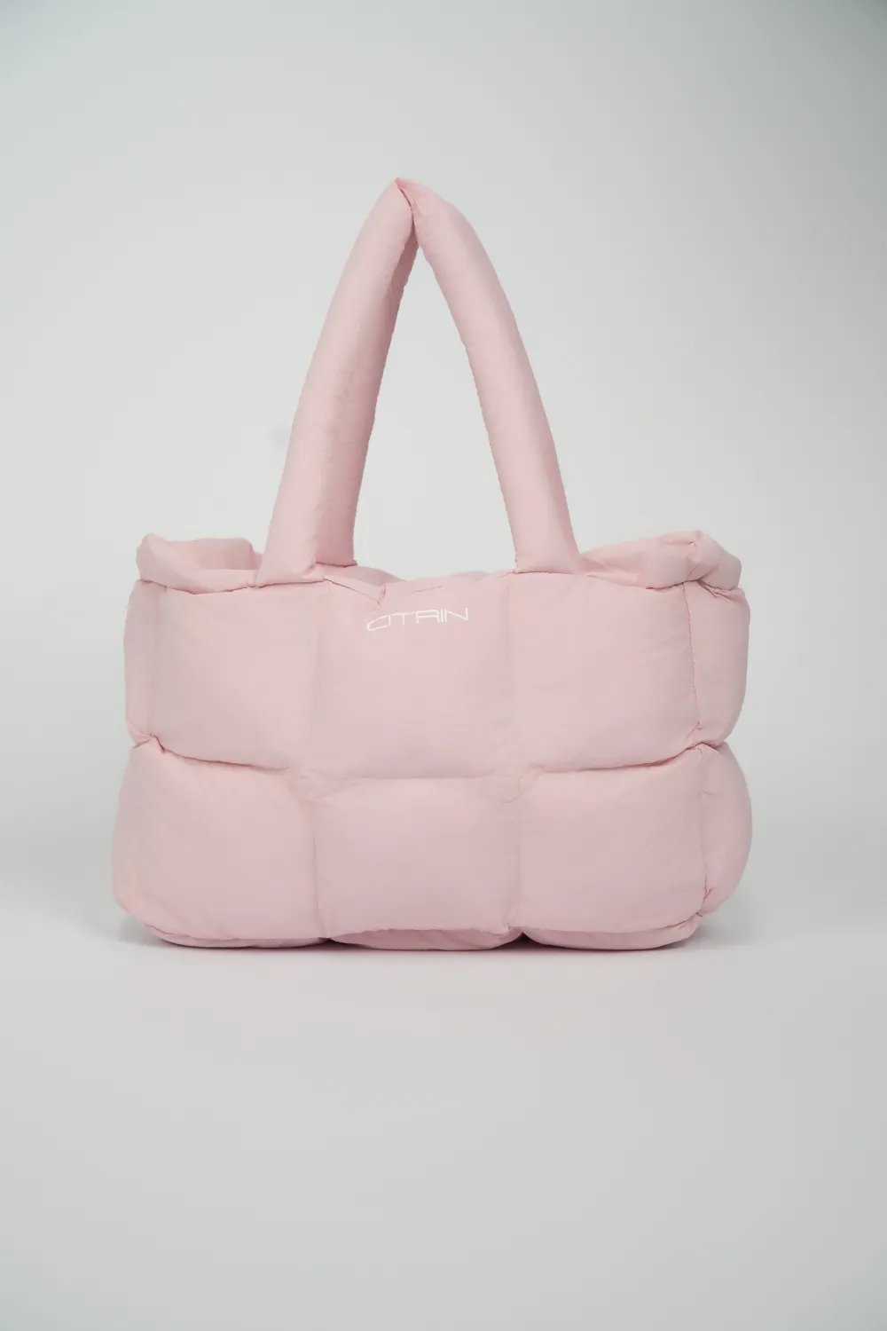 CITRIN PUFFER TOTE - COTTON CANDY