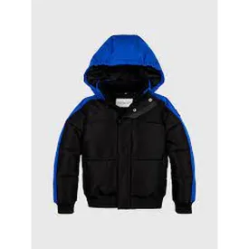 Color Block Puffer Jacket
