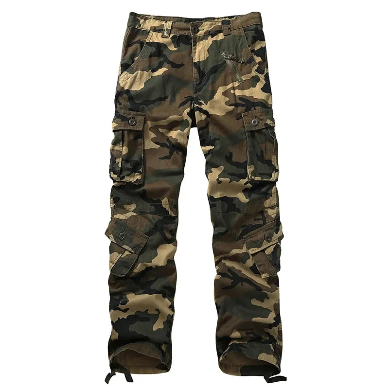 Desert Camouflage Cargo Trousers