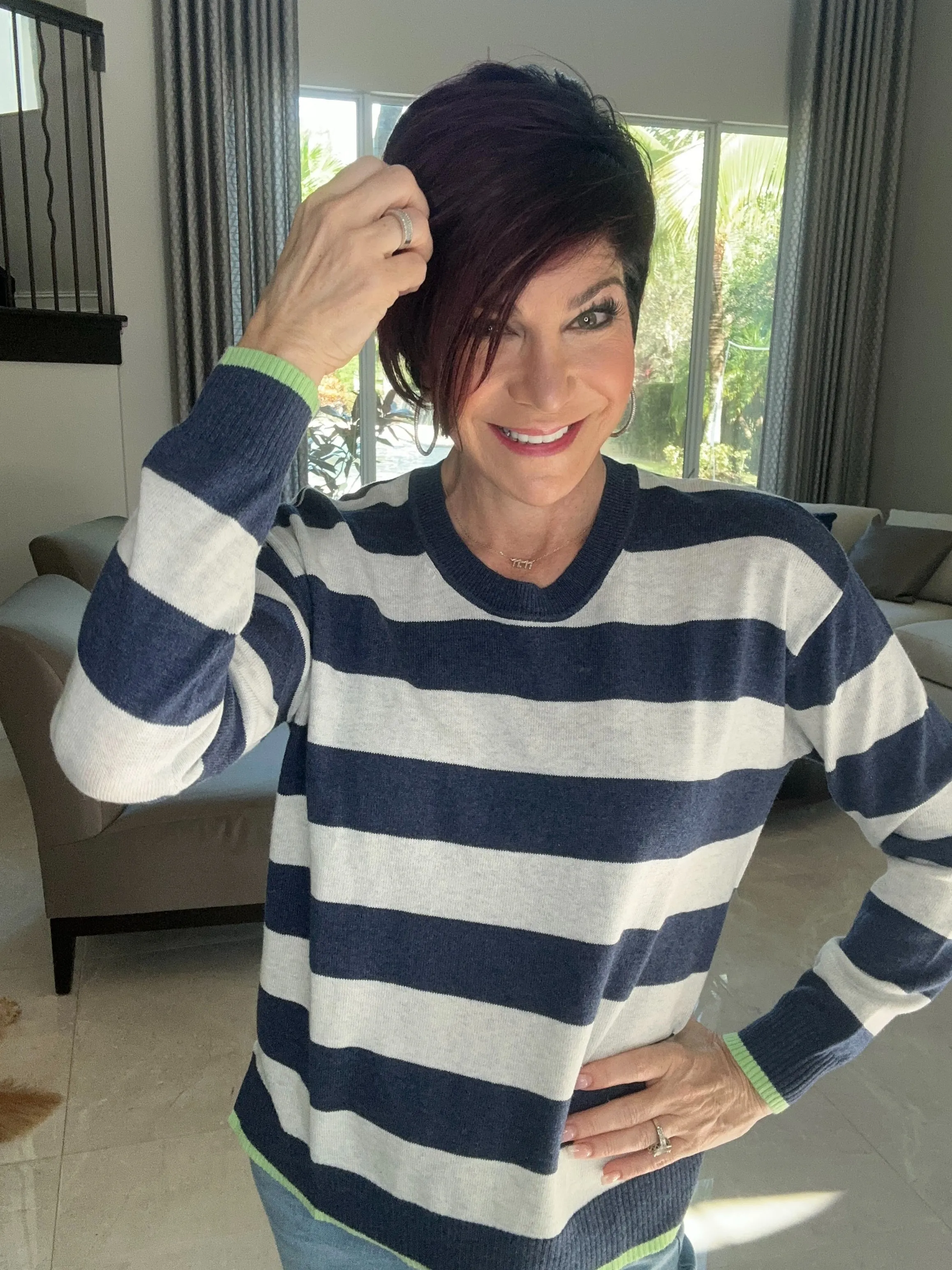 Essential Stripe Crew