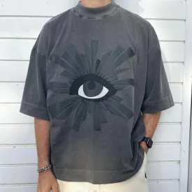 Heavy weight tees graphic oversized loose tees