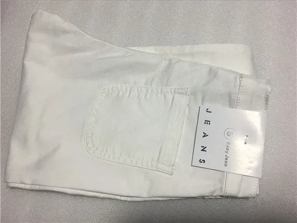 High Waist Blue Denim Pencil Pants