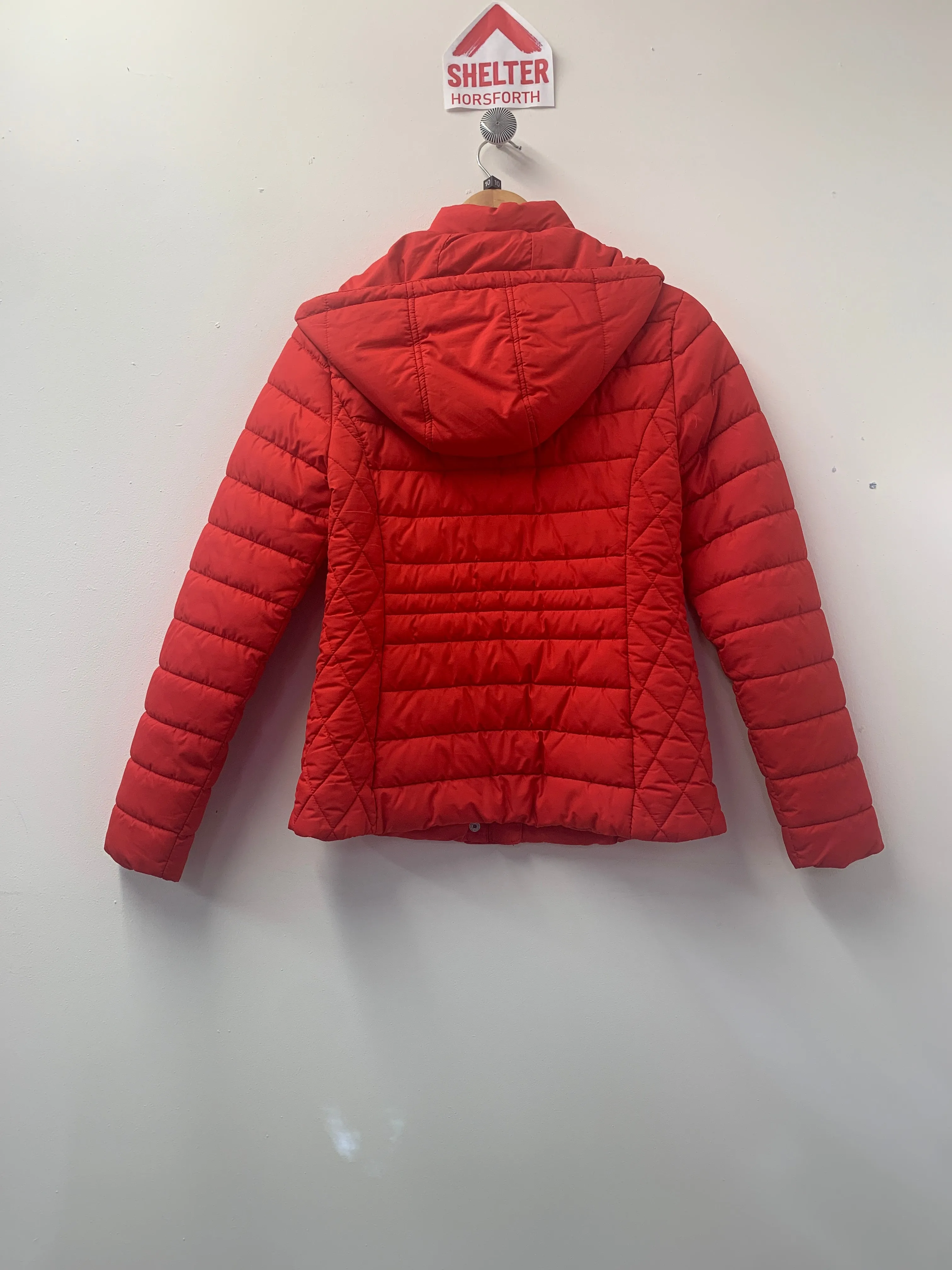 Joules Padded Red Jacket Size 10