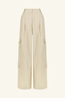 Kasbah Slouch Cargo Pant // Oyster