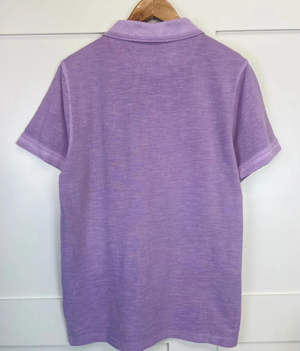 Lilac Men's TT Cotton Polo Shirt
