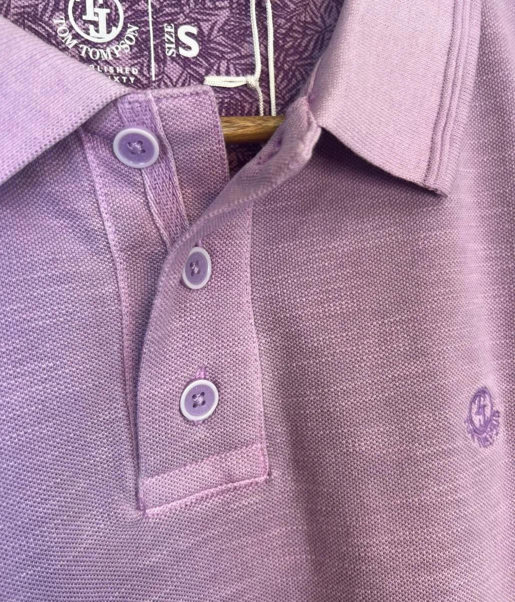 Lilac Men's TT Cotton Polo Shirt