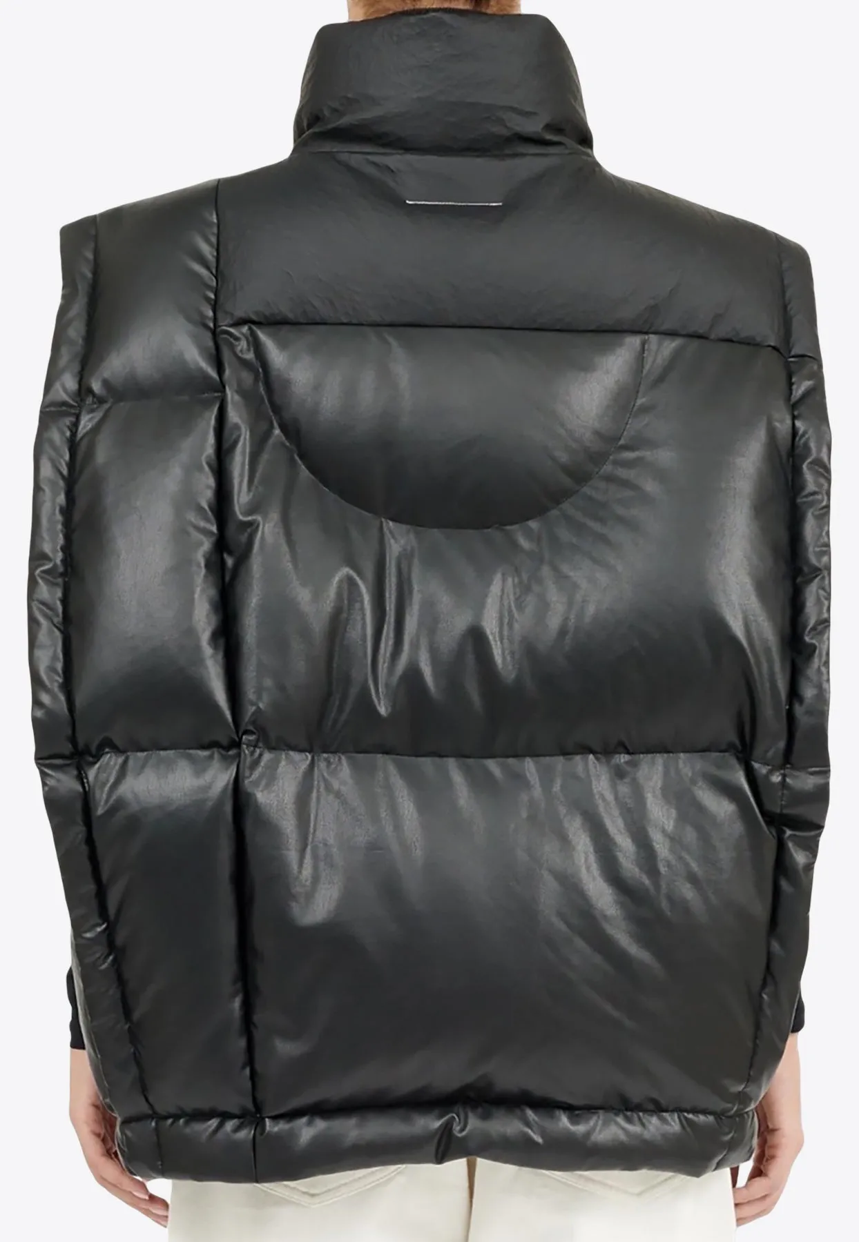 Logo Oversized Puffer Vest