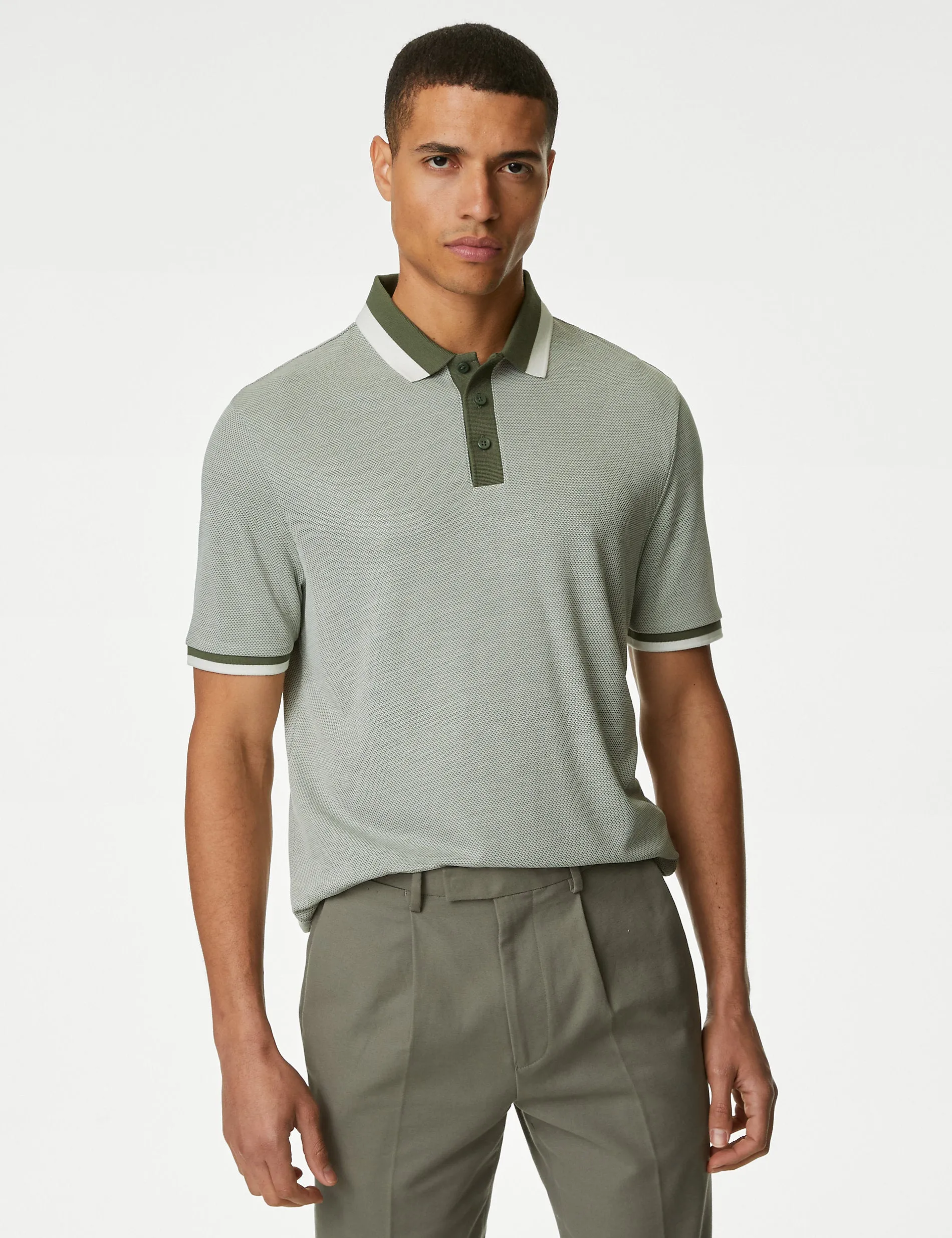 M&S Mens S/S Polo T28/3396M