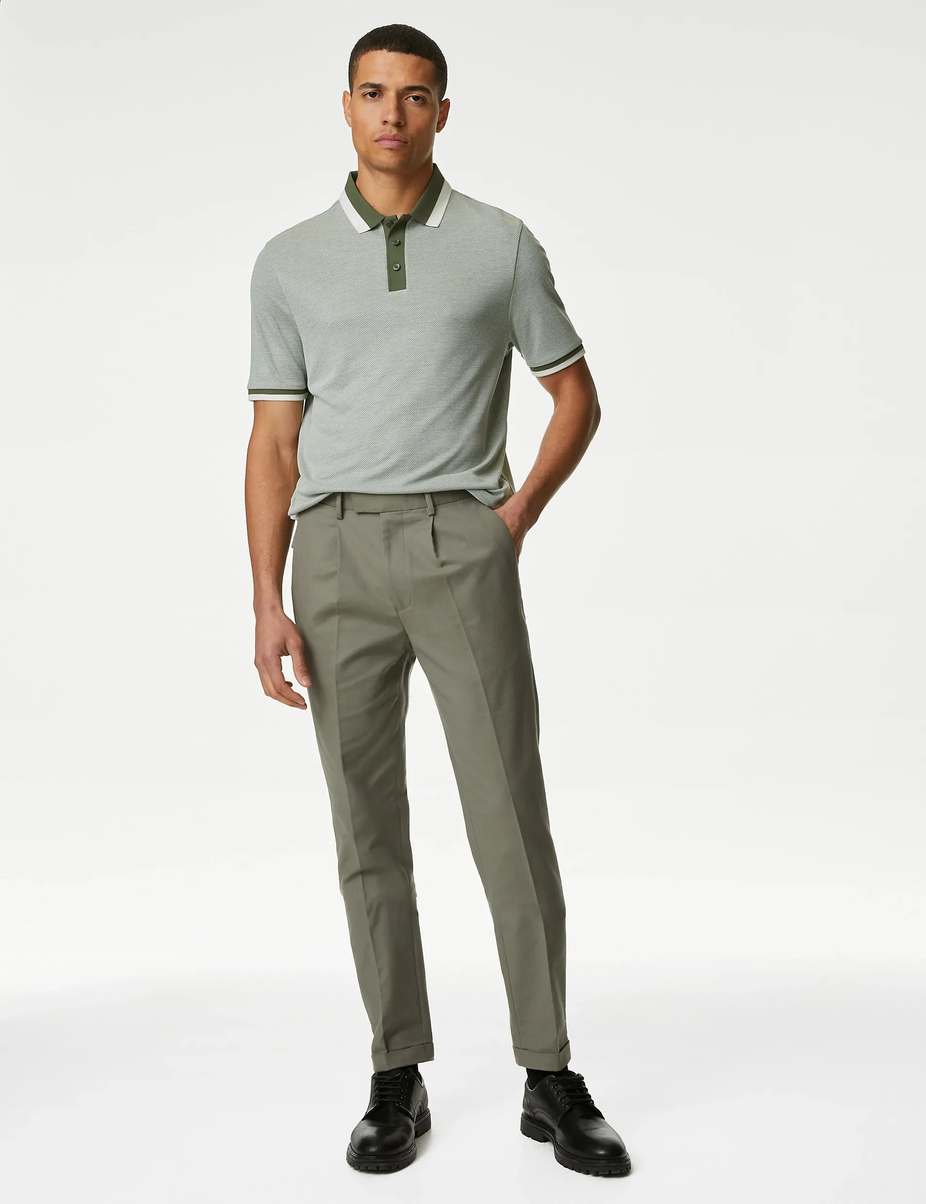 M&S Mens S/S Polo T28/3396M