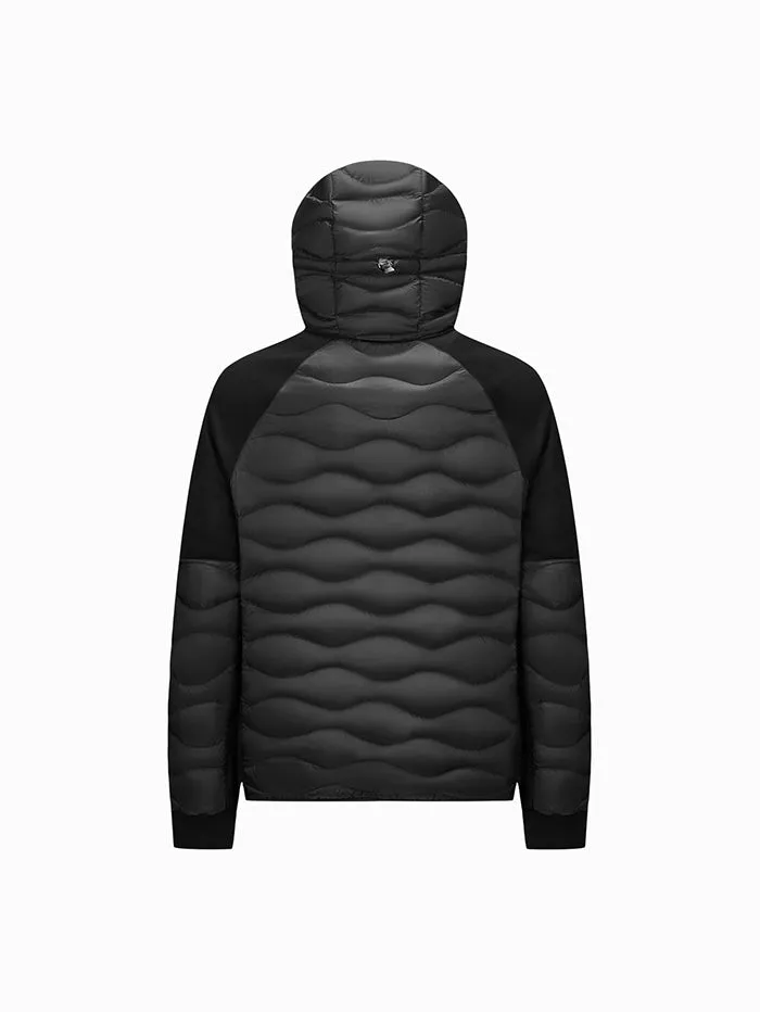 Men's Contrast Colored Puffer Jacket