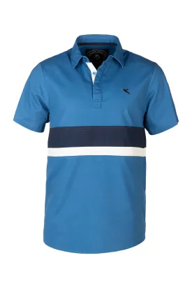 Men's Short Sleeve Stripe Deck Shirt - Beadlam