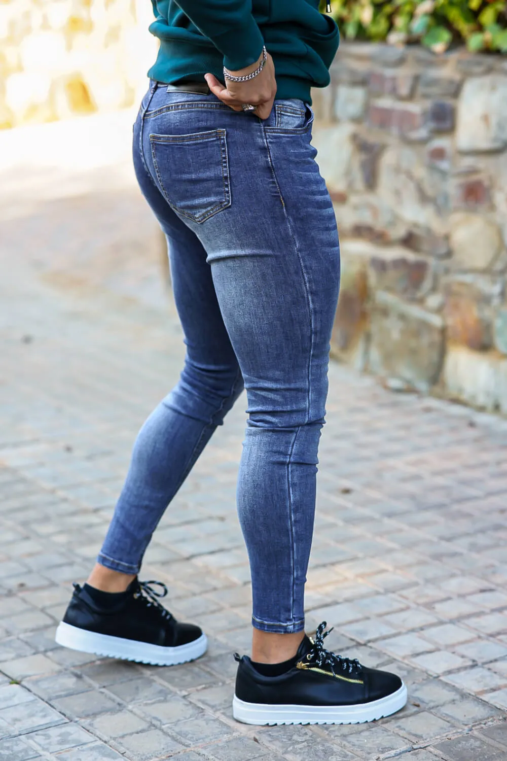 Men's Super Skinny Blue Jean