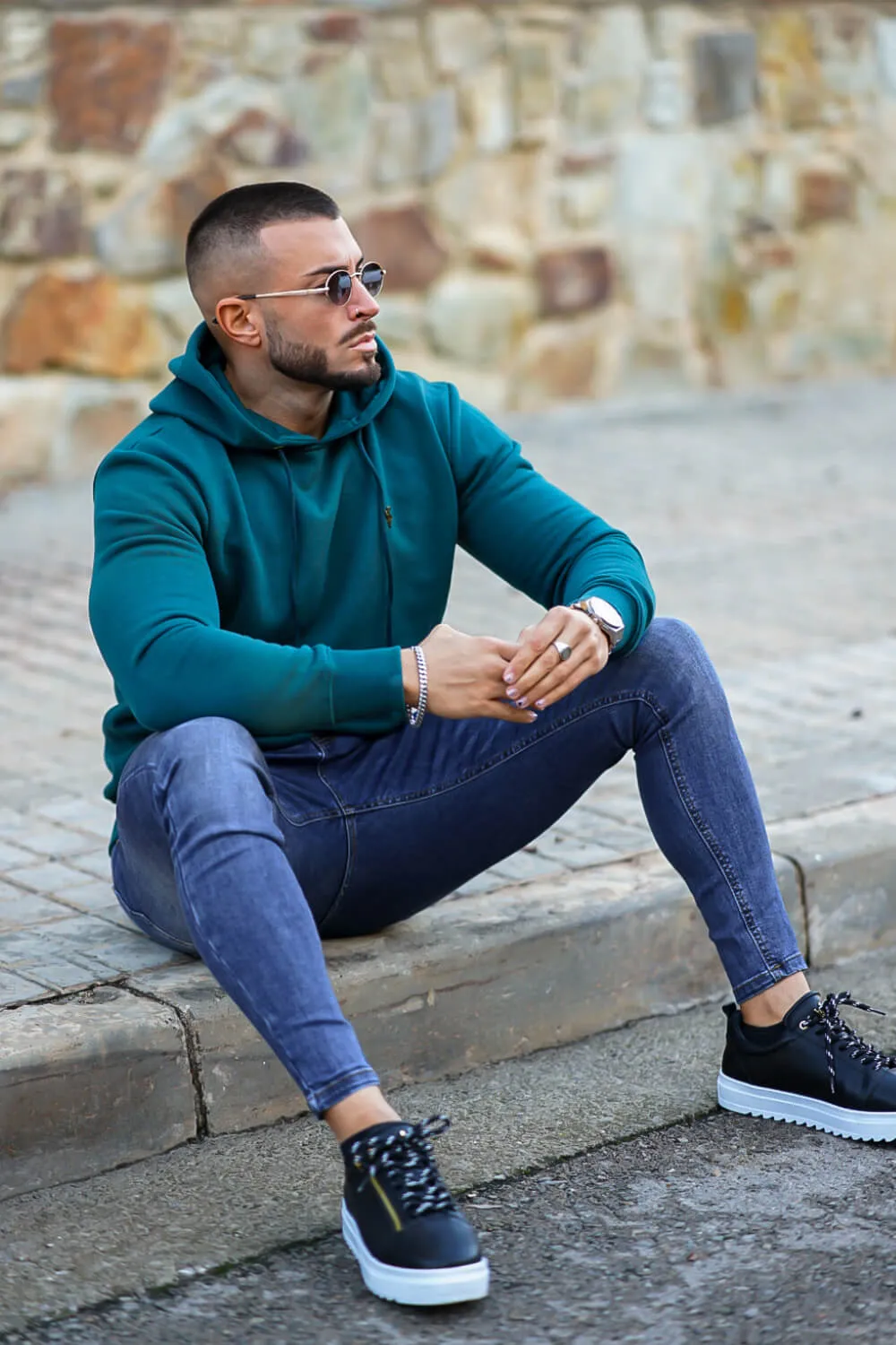 Men's Super Skinny Blue Jean