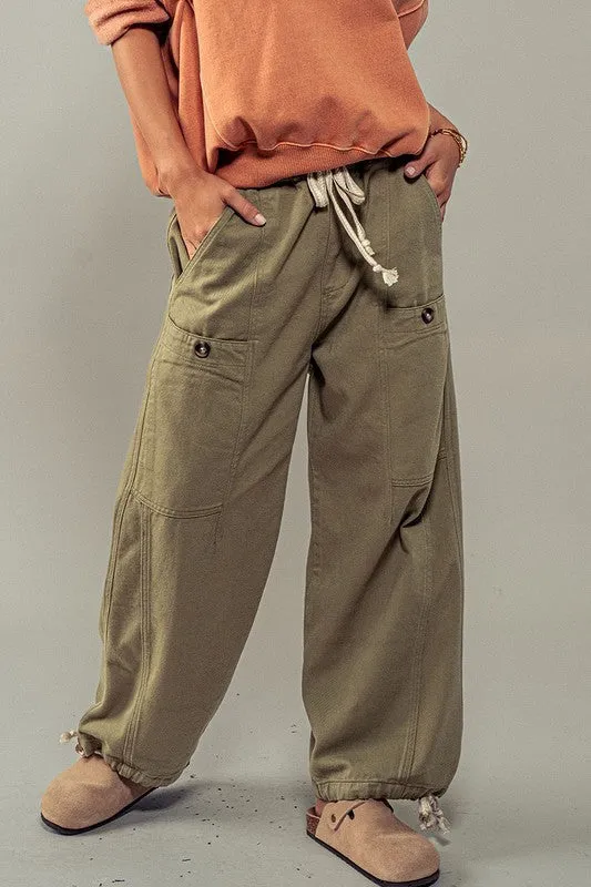 NEW! Urban Flex Cargo Pants in Olive