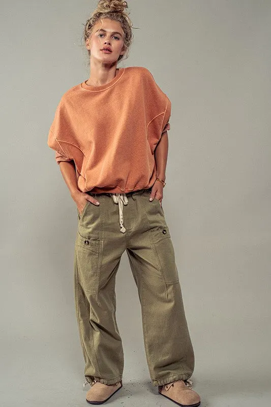 NEW! Urban Flex Cargo Pants in Olive