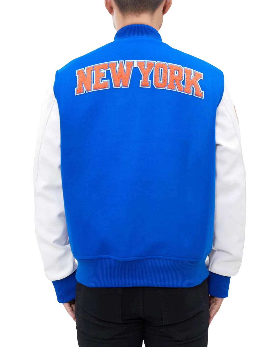 New York Knicks Royal Blue Varsity Jacket