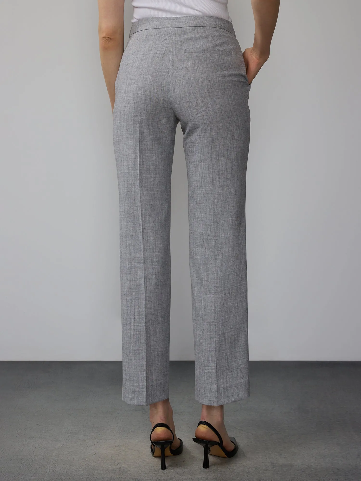 Orchid Straight Ankle Pant