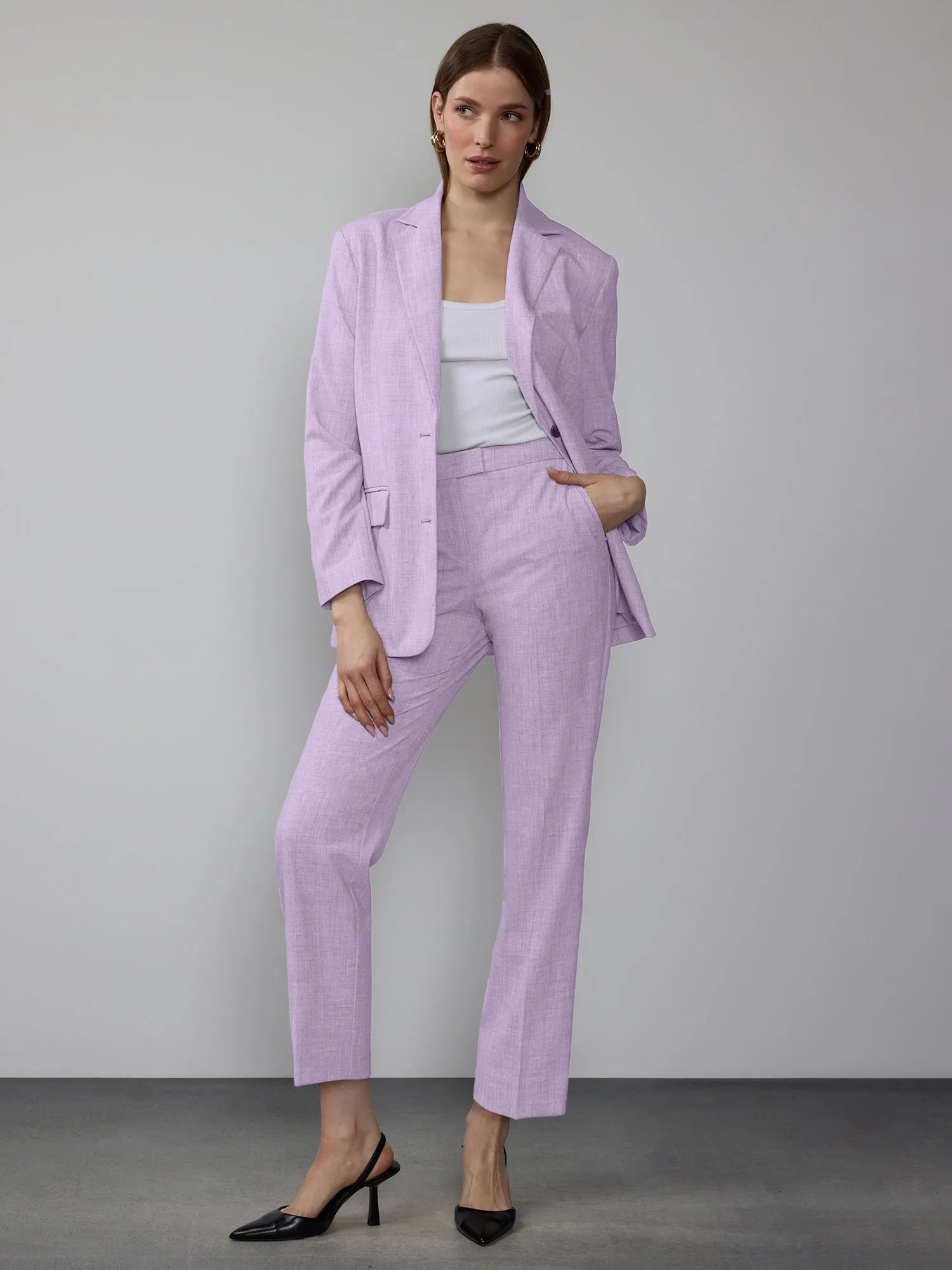 Orchid Straight Ankle Pant