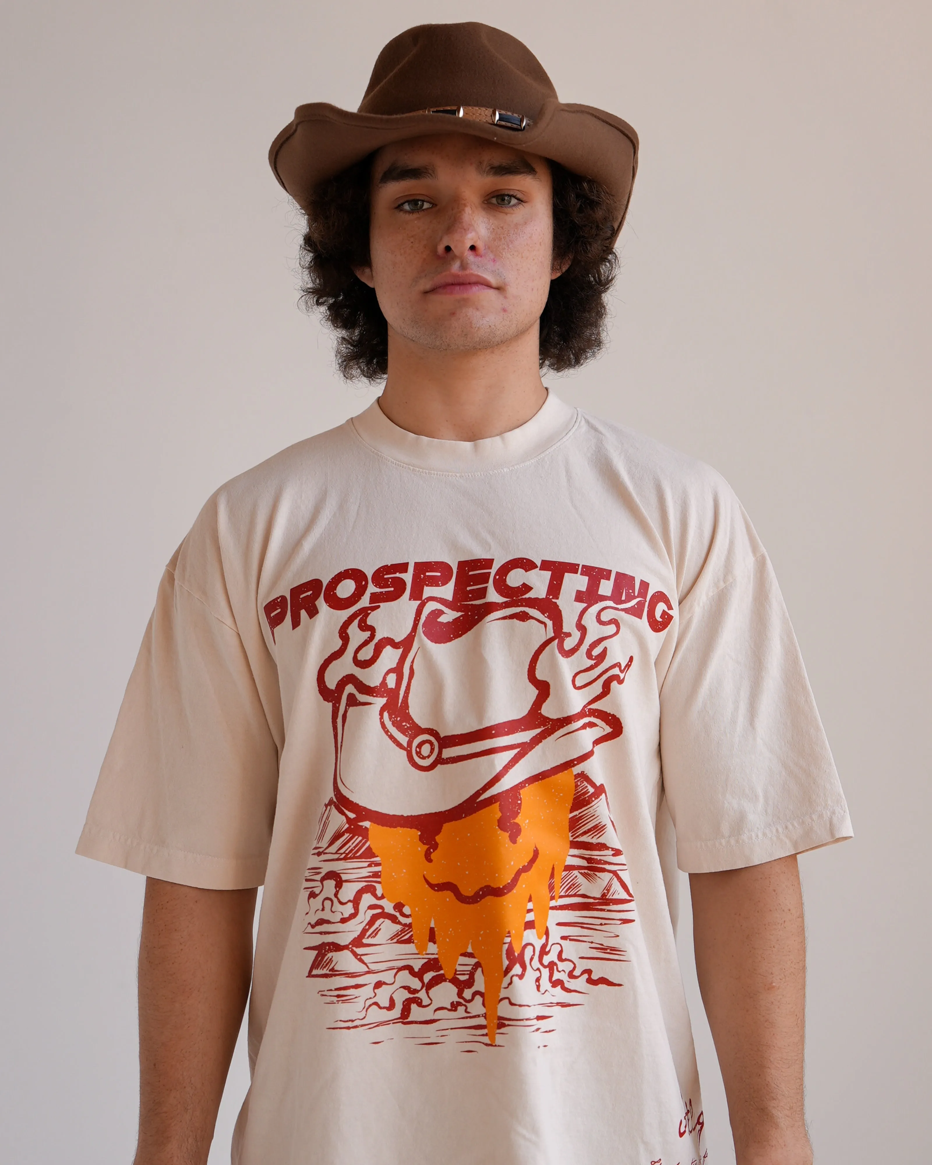 Prospecting Cowboy Tee / Off White