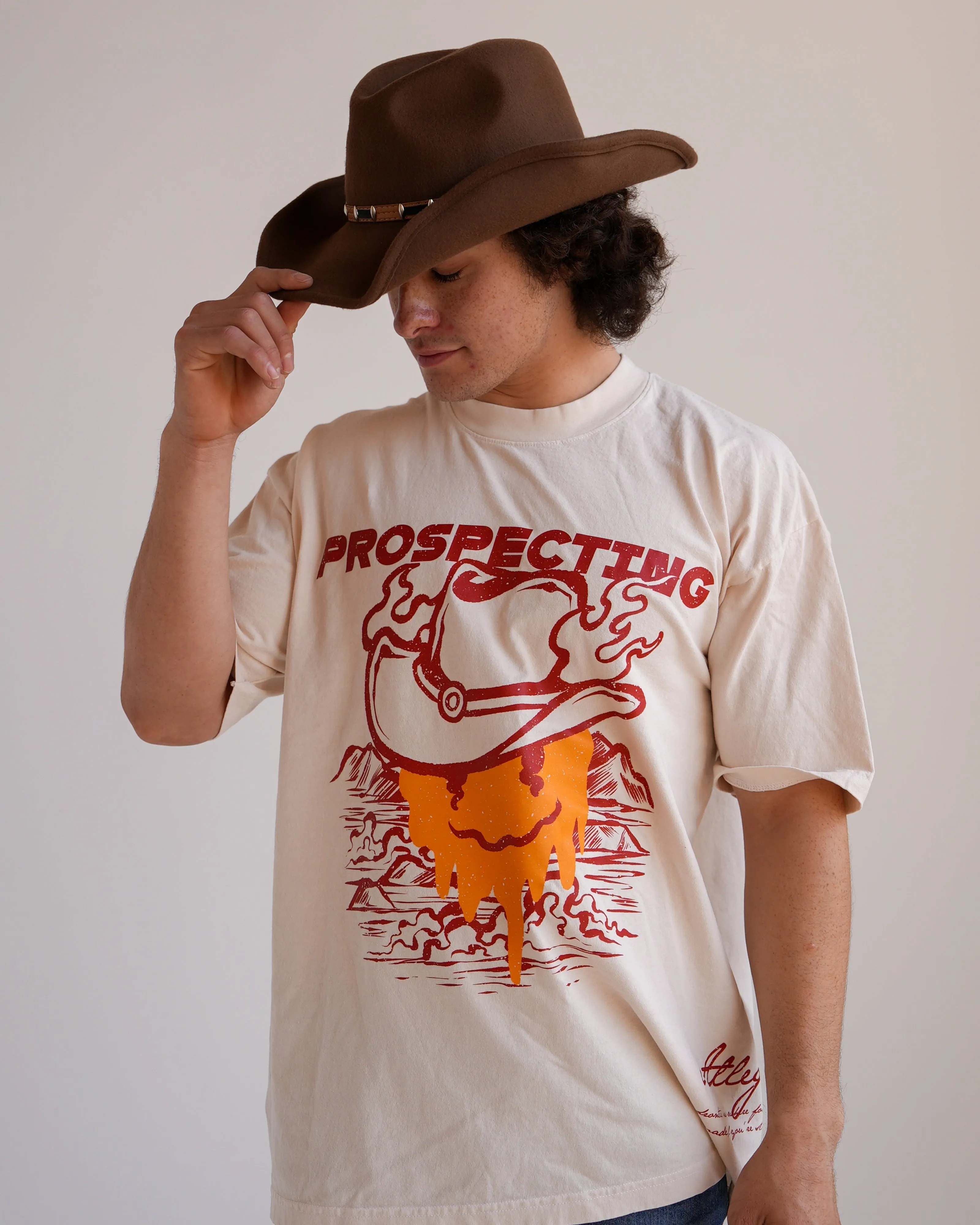 Prospecting Cowboy Tee / Off White
