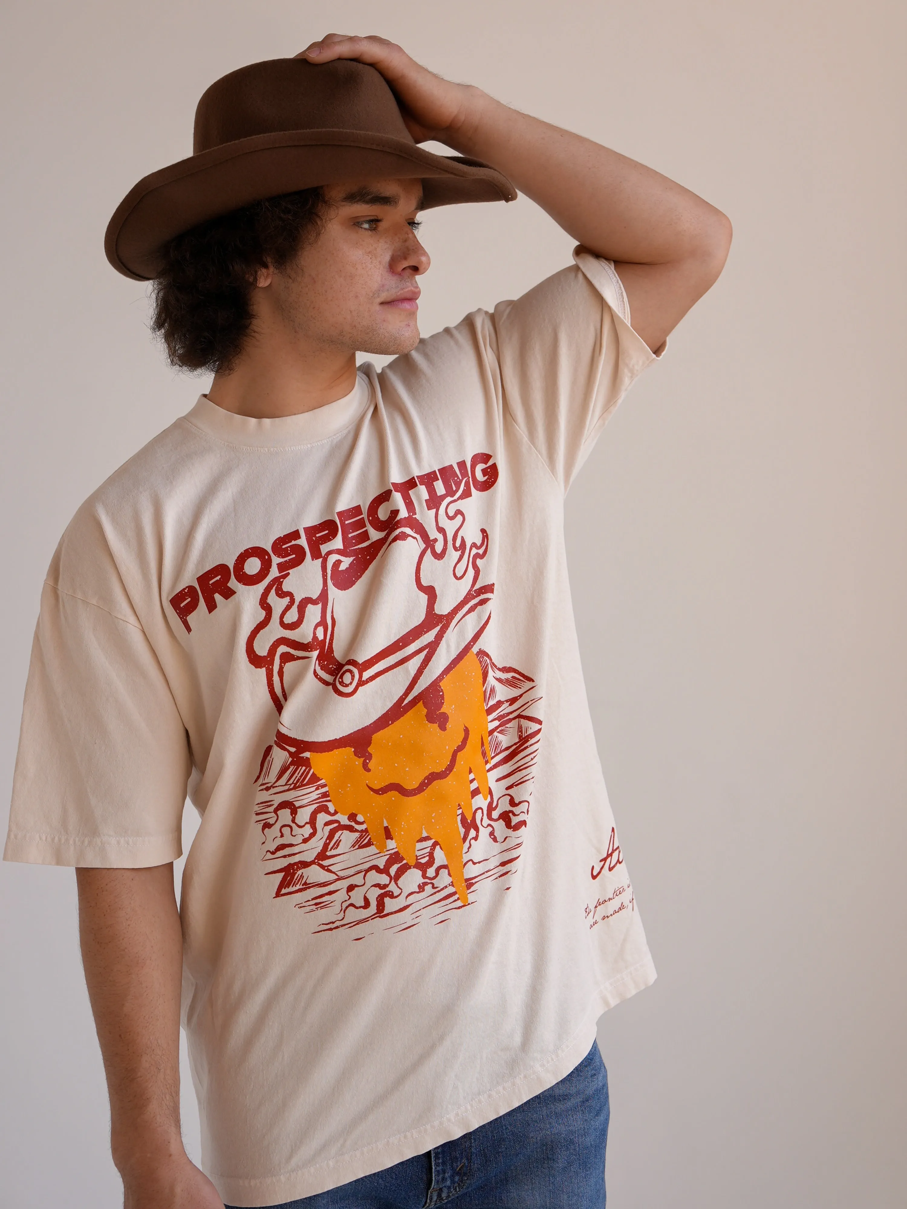 Prospecting Cowboy Tee / Off White