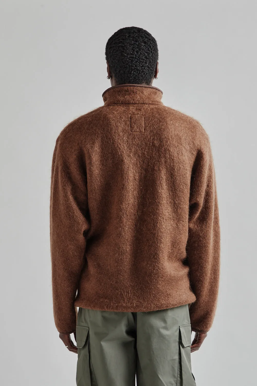 Pullover Mohair Sweater - Brown