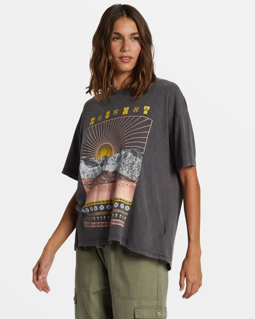Roxy Paradise Peaks Tee-Phantom