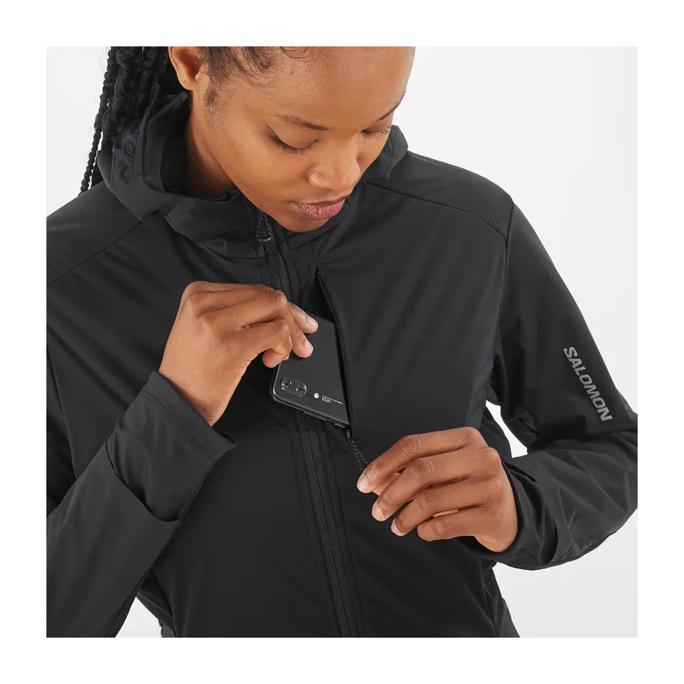 Salomon Women's Light Shell Jacket Deep Black