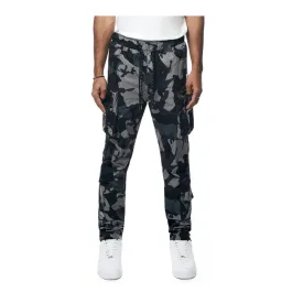 Smoke Rise Mens Utility Nylon Cargo Pants WP23582 Stone Camo